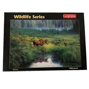 Canadian Geographic Wildlife Series 1000 piece puzzle 'Moose', new sealed